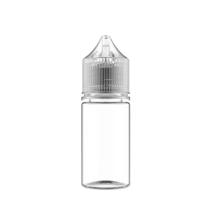 Chubby Gorilla 30ml Stubby Unicorn Bottle - Clear Bottle / Natural Cap