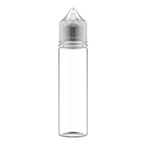 Chubby Gorilla 60ml PET Unicorn Bottle - Clear Bottle / Natural Cap